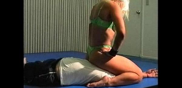  Flamingo Mixed Wrestling mw076-02 - Christine vs Stan Part 2